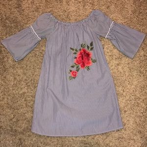 Off the shoulder dress